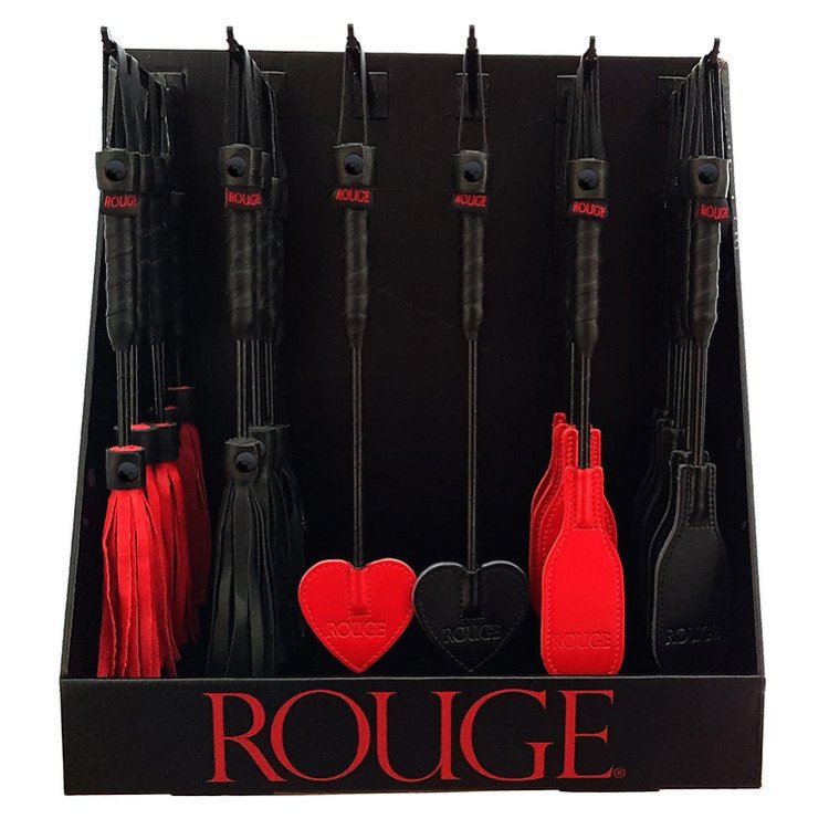 (image for) Mini Bondage Range Counter Display with 36 mixed mini crops & floggers