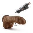 (image for) Coverboy - The Boxer - 9" Vibrating Realistic Cock - Mocha