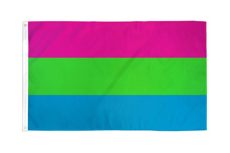(image for) Polysexual Flag 3\' X 5\' Polyester
