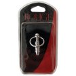 (image for) Stainless Steel Hollow Beaded Probe & Cock Ring - 1cm thick