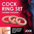 (image for) JOCK Discrete Silicone CockRing Set Tan