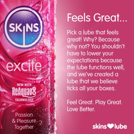 (image for) Skins Excite Tingling Water Based 4.4oz