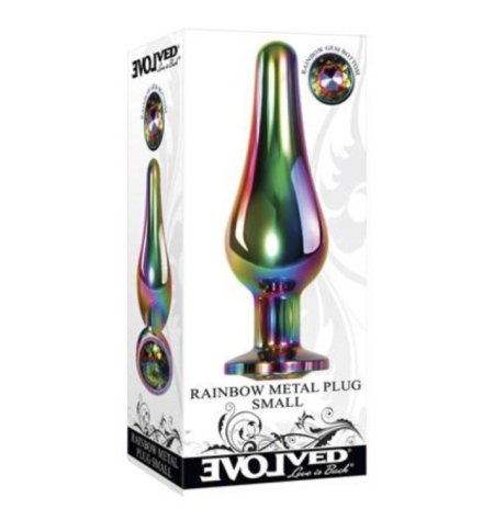 (image for) Evolved Rainbow Metal Plug - Small *