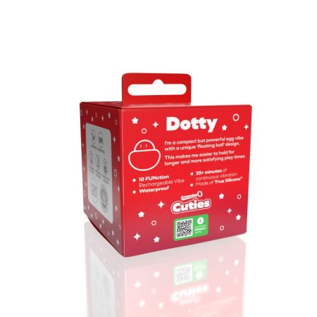 (image for) Screaming O Cuties Dotty Egg Vibrator - Dusty Rose