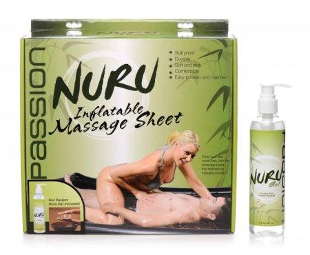 (image for) Nuru Inflatable Massage Sheet & Gel Kit*