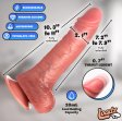 (image for) JOCK Thrusting, Vibrating, & Squirting Dildo w/ remote
