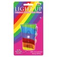 (image for) Light-UP Rainbow Pecker Shot Glass