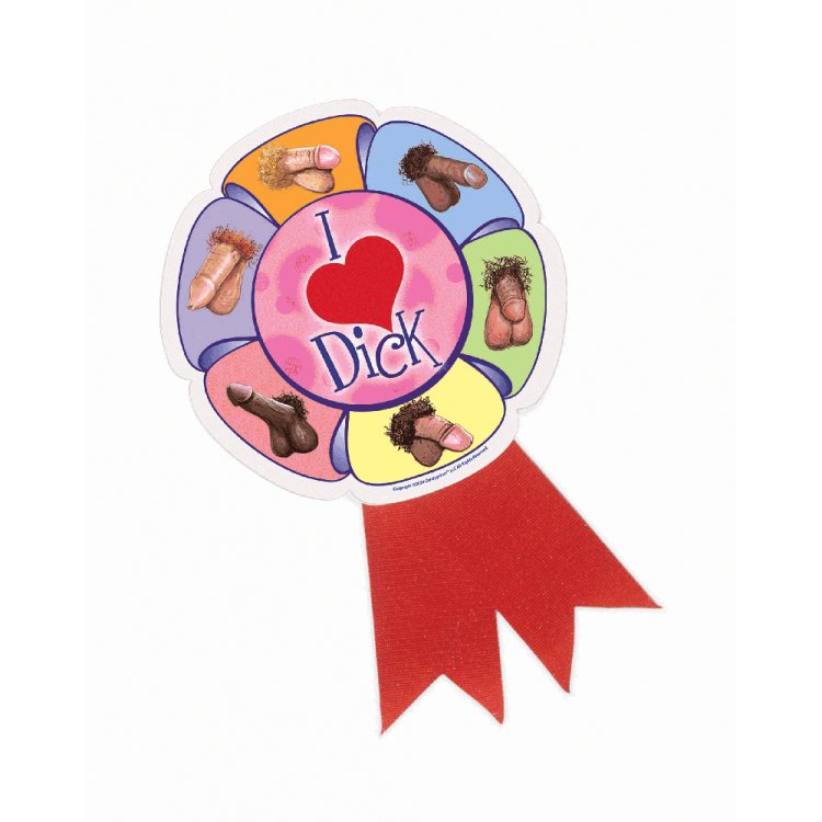 (image for) I Love Dick - Large Party Ribbon