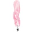 (image for) Light Up Foxy Tail Butt Plug - Pink