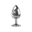 (image for) Adam & Eve Clear Gem Anal Plug Large
