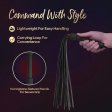 (image for) Temptasia Ardor - Silicone Flogger - Black