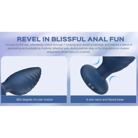 (image for) Noah App-Enabled Rotating Butt Plug