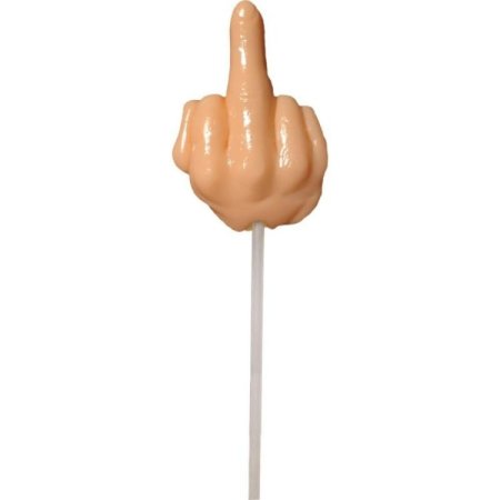 (image for) F-You Finger Fucker Lollipop Butterscotc