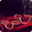 (image for) Temptasia Ardor - Silicone Wrist & Ankle Restraints - Red