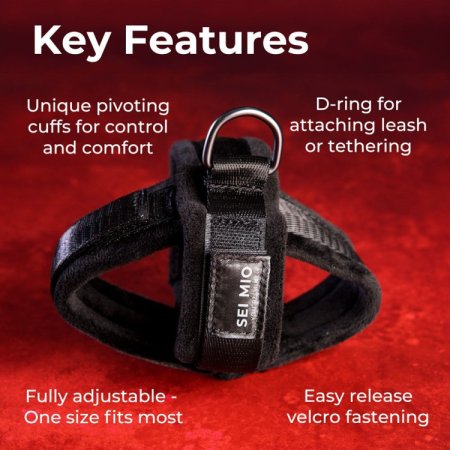 (image for) SEI MIO Cross Purposes Over-Wrap Cuffs
