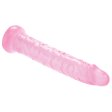(image for) Adam & Eve Pink Jelly Slim Dildo