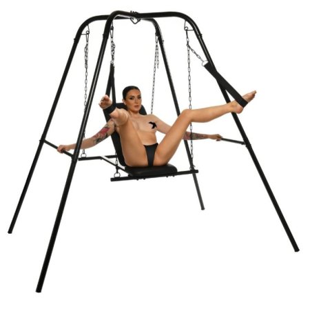 (image for) Throne Adjustable Sex Sling With Stand
