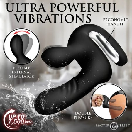 (image for) Thrust Pounder Thrusting Silicone Vibrator