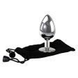 (image for) Adam & Eve Clear Gem Anal Plug Large
