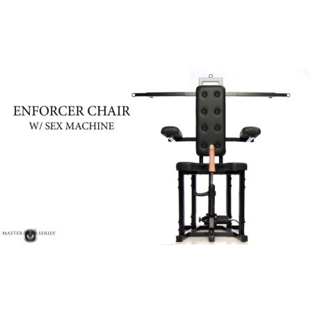 (image for) Enforcer Chair with Sex Machine