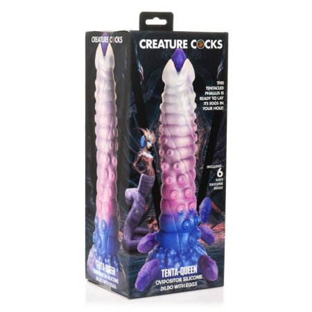 (image for) Tenta-Queen Ovipositor Large Dildo &Eggs
