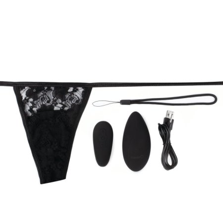 (image for) Premium Ergonomic Remote Panty Set - Black