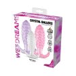 (image for) Wet Dreams - Crystal Ballers Anal Plugs 3 pack