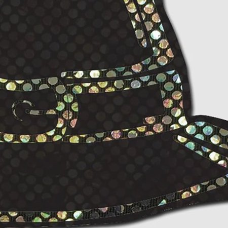 (image for) Disco Black Spooky Witches Hat Breast Pasties