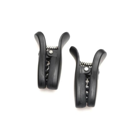 (image for) Dark Grip Vibrating Nipple Clamps