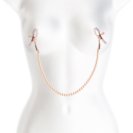 (image for) Bound Nipple Clamps - DC1 - R.Gold Beads