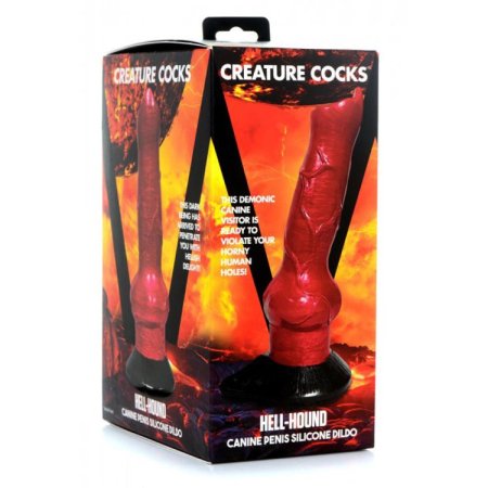 (image for) Hell-Hound Canine Penis Silicone Dildo
