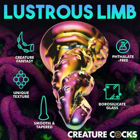 (image for) Enchantress Rainbow Glass Dildo