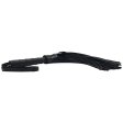 (image for) Leather Flogger - Black with Black