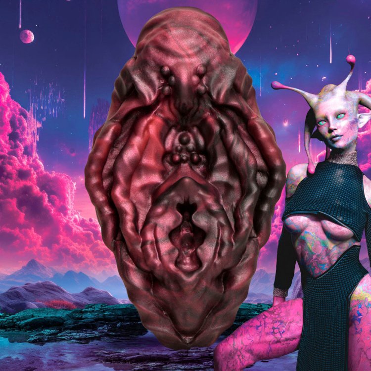 (image for) Xeno Pussy Vulva Silicone Grinder