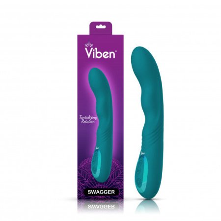 (image for) Swagger - Wriggling G-spot Vibe - Ocean