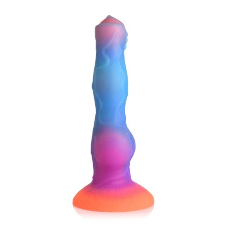 (image for) Space Glow-in-Dark Silicone Alien Dildo