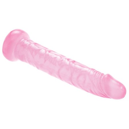 (image for) Adam & Eve Pink Jelly Slim Dildo