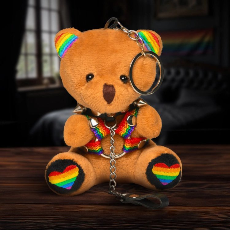 (image for) Pride Teddy Bear Keychain