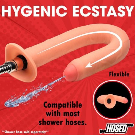 (image for) 15" Thick Silicone Enema Hose