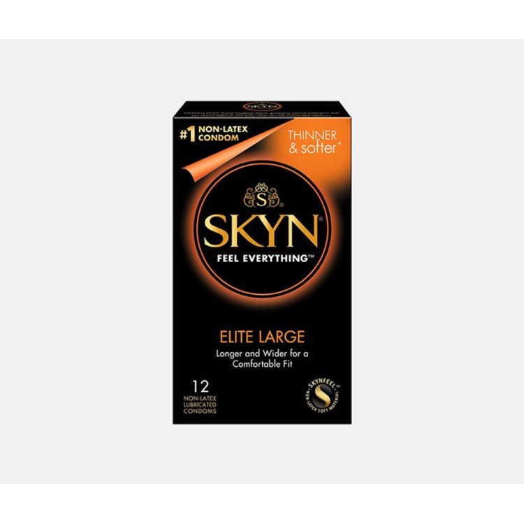 (image for) Skyn Elite Large Non-Latex Condoms 12pk
