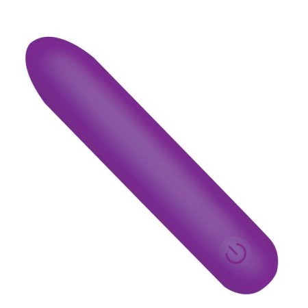 (image for) Tapered Flexible Silicone Bullet - Purple