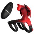 (image for) Dragon Flight Vibrating Silicone Cock Ring