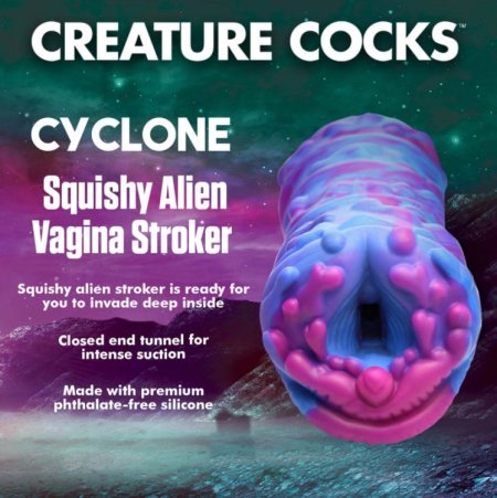 (image for) Cyclone - Squishy Silicone Alien Vagina