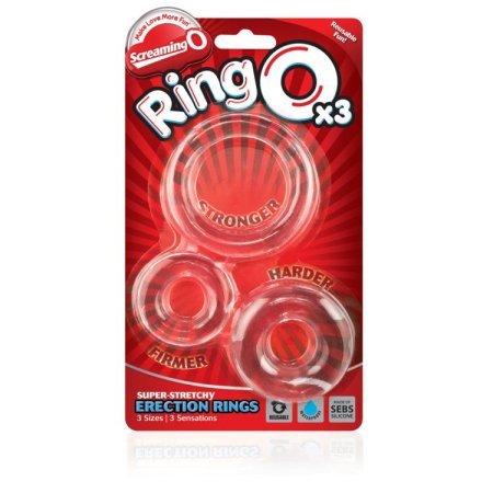 (image for) Ring O x3 - Clear