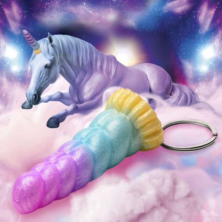 (image for) Mystique Unicorn Keychain