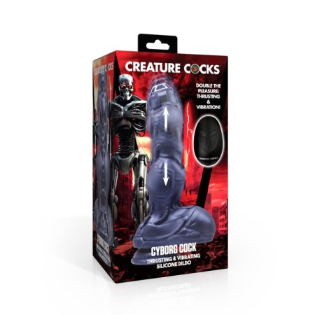 (image for) Cyborg Cock Thrusting & Vibrating Dildo