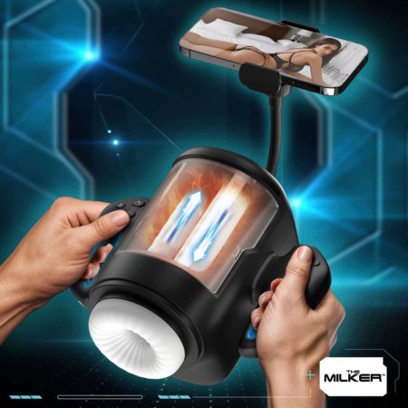 (image for) Cyber Milker Stroking & Vibrating Masturbator