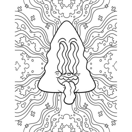 (image for) That’s Trippy Colouring Book