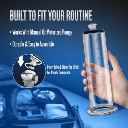 (image for) Performance - 9' x 1.75' Penis Pump Cylinder - Clear
