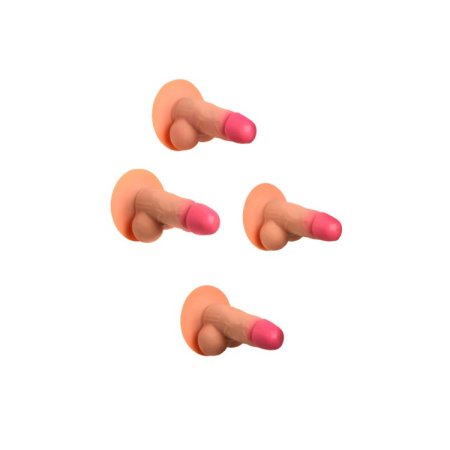 (image for) Suction Snap-On Peckers - 4 pk
